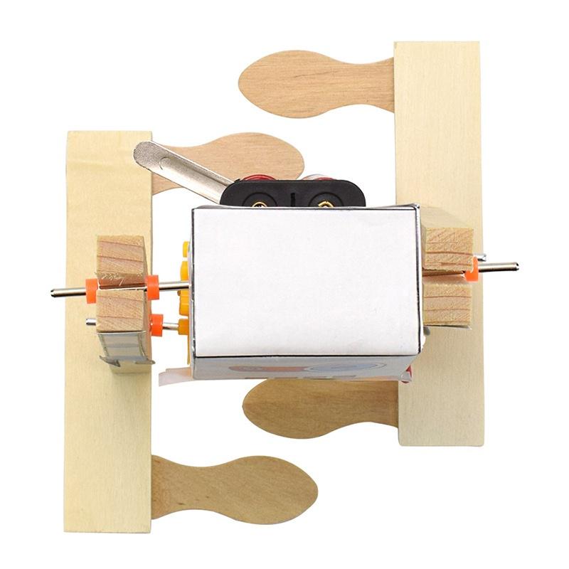 DIY Walking Robot Physical Science Experiment Toys for Kids Manual Assembly Model Kits Educational Toy Gifts
