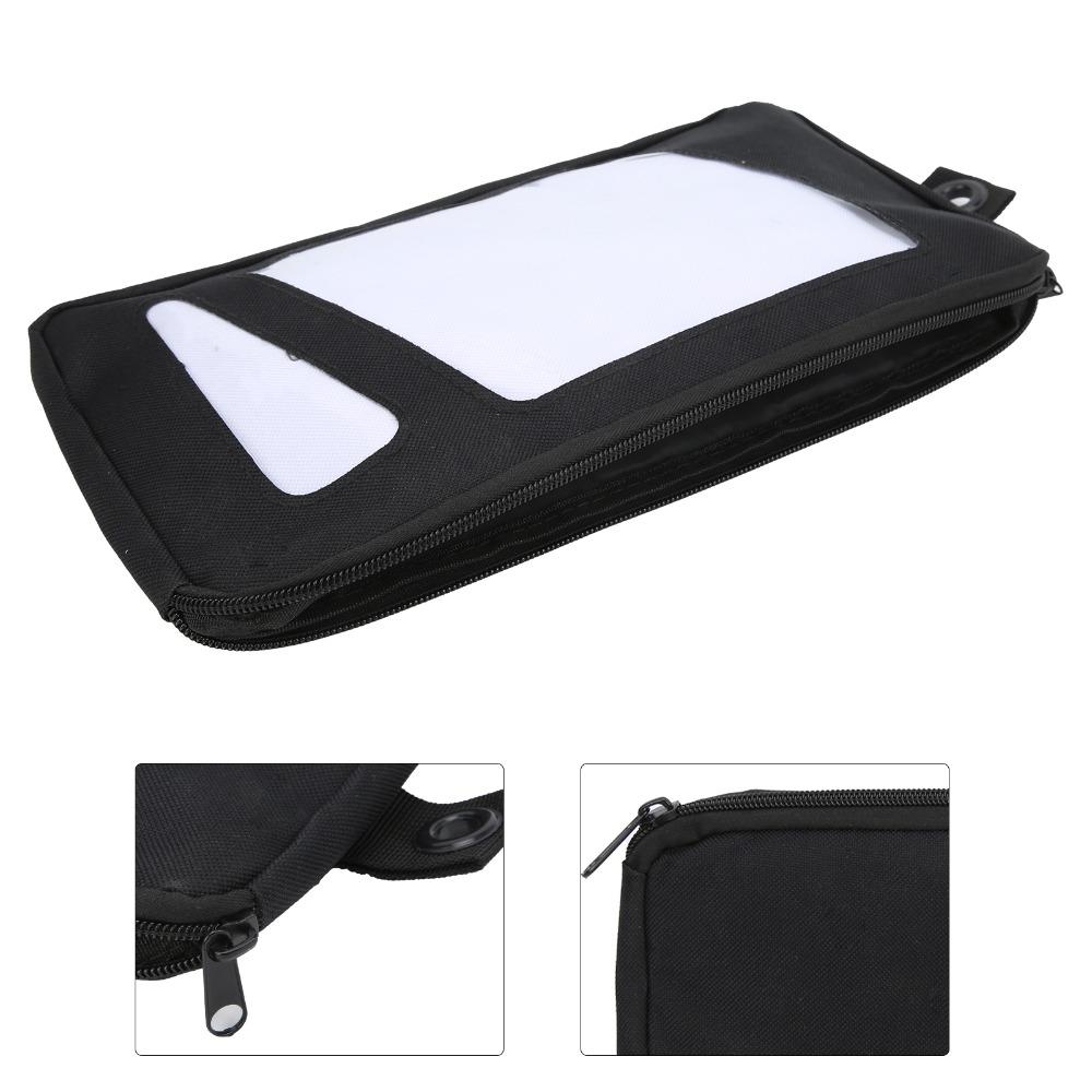 Double Mezzanine Surfboard Fin Storage Bag 13.4in Fin Bag Durable Surfing Fin Bag Surfers