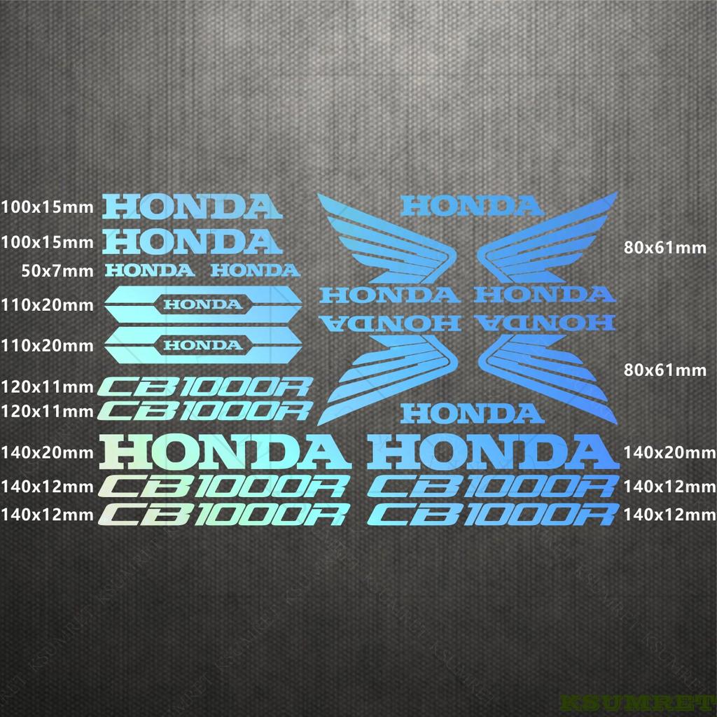 CKU5 Honda Motorcycle Stickers CB1000R Logo Decal Waterproof