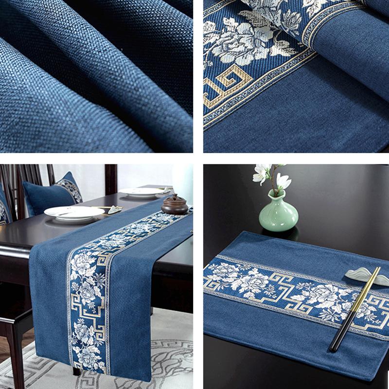 Высокое качество, настольный флаг с цветами, чайная художественная скатерть, длинный коврик для стола, хит продаж, новый флаг для кровати в китайском стиле