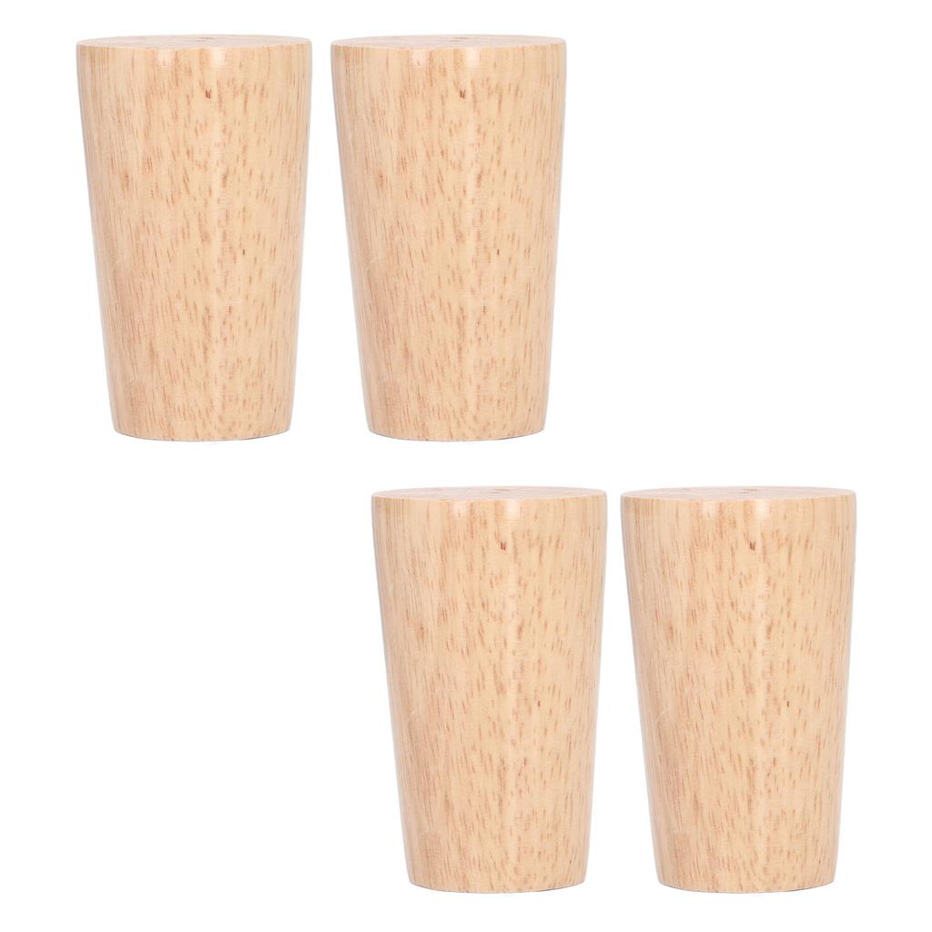 Ножки для мебели Круглые из массива дерева Ножки для дивана, софы, стола Замена для кресла, шкафа, стула