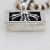 CHROME HEARTS FRAMED CH PLUS Necklace Framed CH Plus Silver925 11.0g Unisex Used
