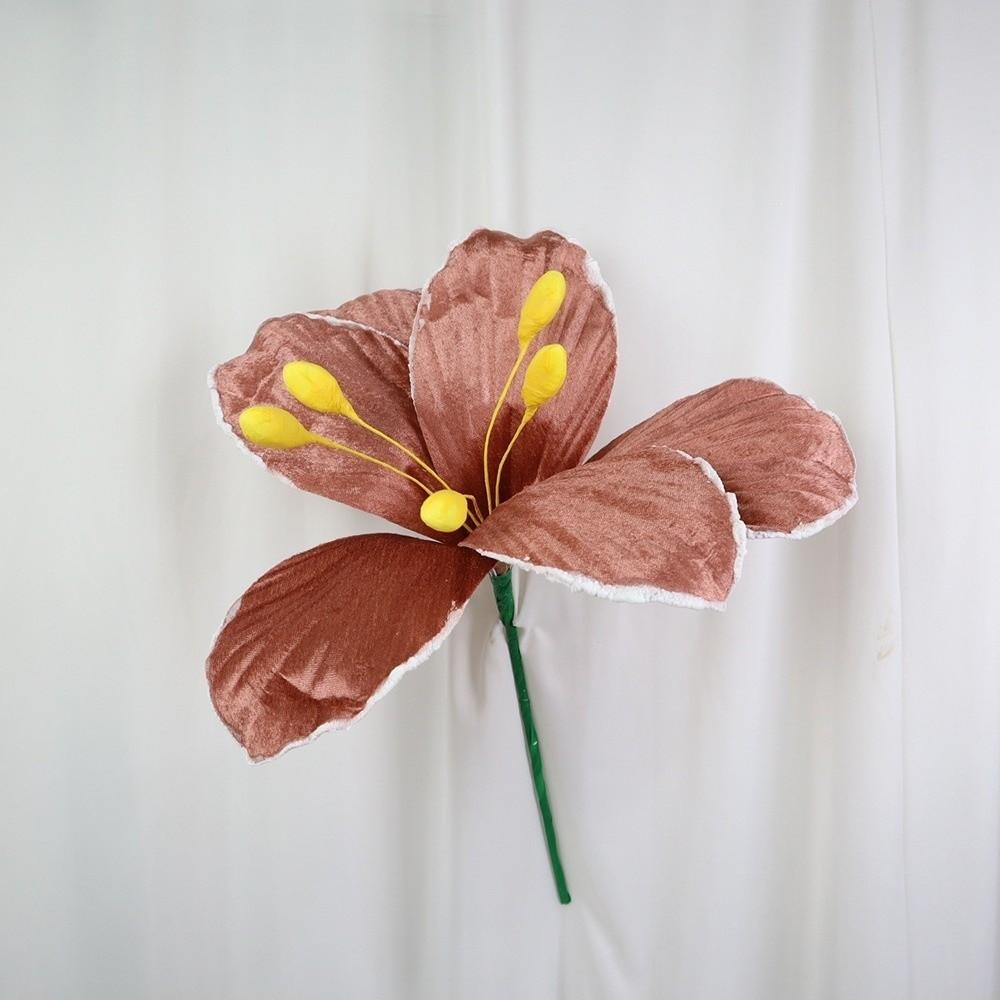 Foam Material Velvet Flower Large Scale Base Flowers Runway Decoration Fake Flowers Event Venue