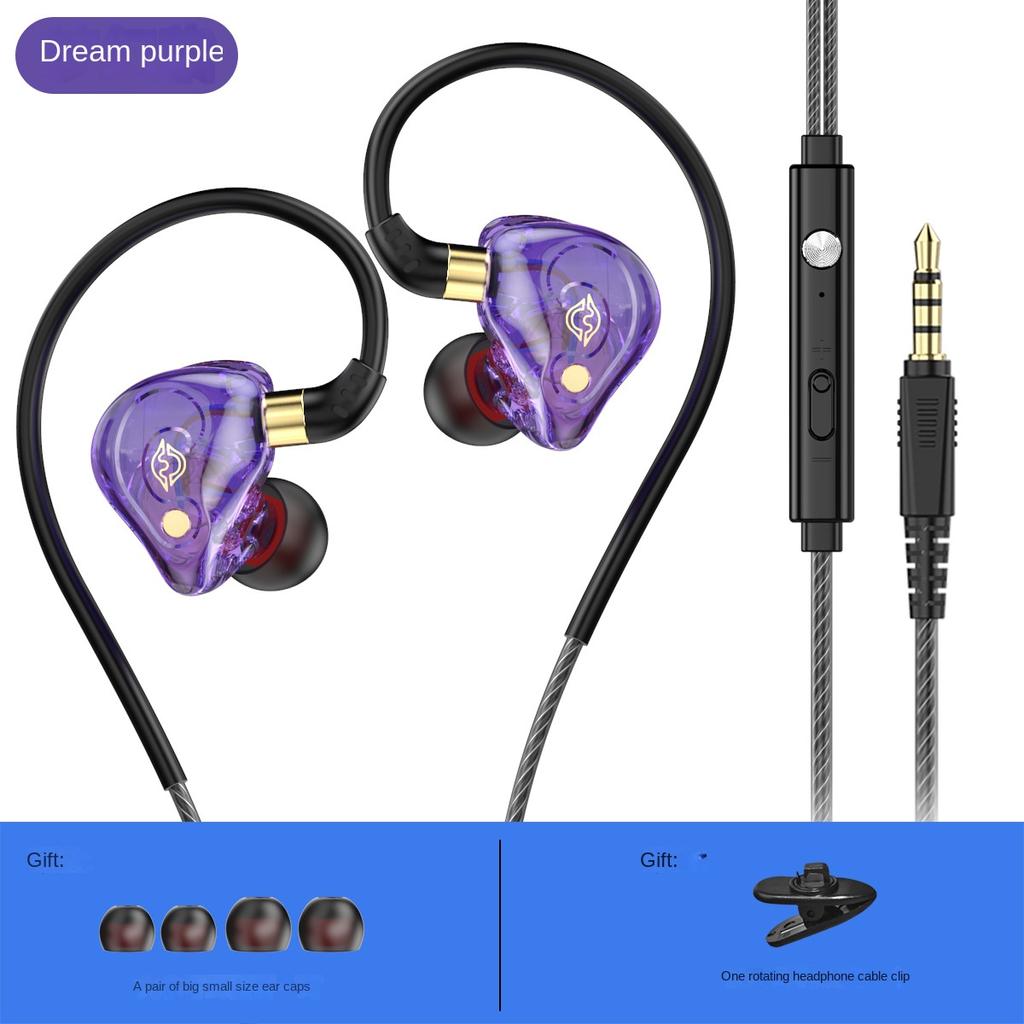 KG05 Спортивные наушники-вкладыши с проводным управлением и микрофоном Наушники для мобильных телефонов с тяжелыми басами 3,5 мм / Type-C