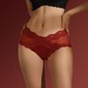Spring Summer Lace Women's Underwear Sexy Breathable Pure Desire Wind Slightly Shrinking Waist Hip Lifting Triangle Panties
