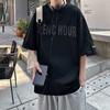 2024 Новая футболка с короткими рукавами для мужчин Ins Fashion Brand Европейский и американский стиль хип-хоп круглый вырез нижняя рубашка верхняя летняя
