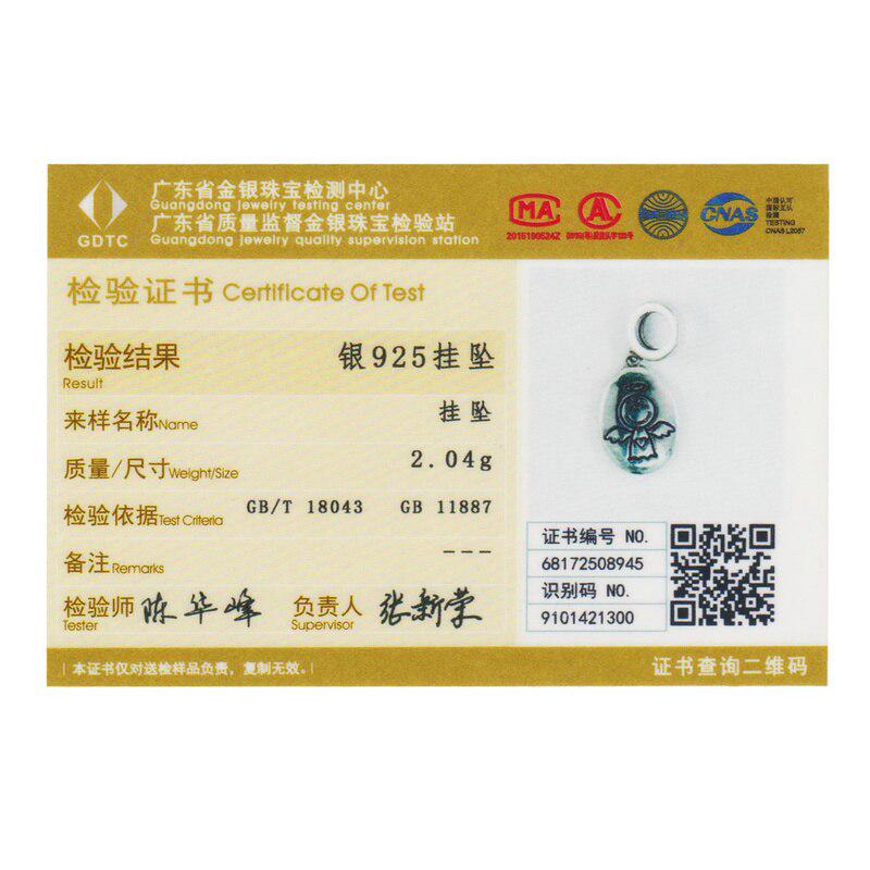 BAMOER Authentic 925 Sterling Silver Guardian Angel Charms Pendant Fit Original Bracelet