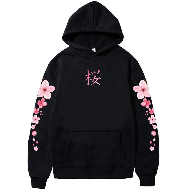 Japanese Blossom Sakura Graphic Hoodies Hoodies