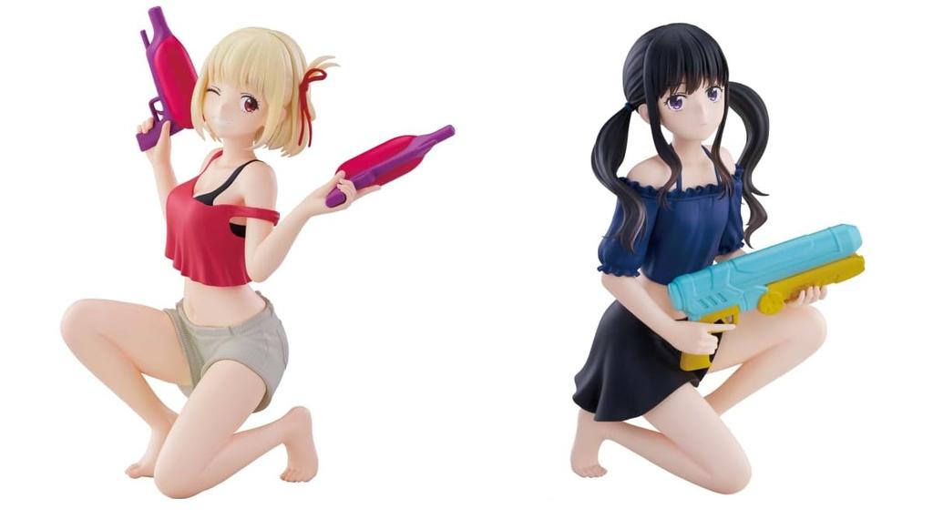 Аниме Фигурка Ликорис Рекойл Мерцание Чисоку Нисикиги и Такина Иноуэ ESPRESTO-Aqua