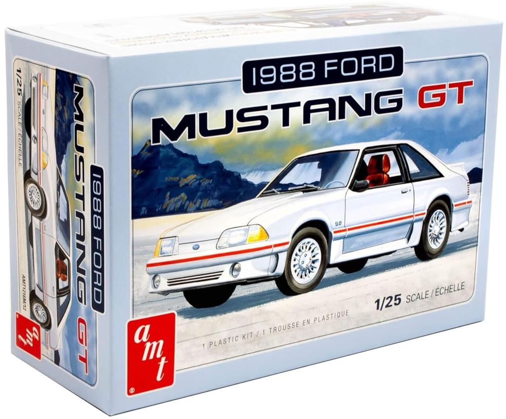 PLATZ Пластиковая модель AMT 1988 Ford Mustang GT AMT1216 1/25 (Машина)