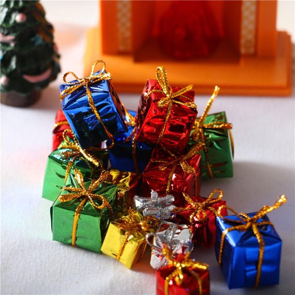Pretend Play 1:6/1:12 Dollhouse Furniture Doll House Accessories Photographic Prop Simulation Xmas Gift Box Toy Cute