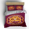 Football Club Logo Bedding Set Bedding Duvet Cover Set Duvet Cover Pillowcases (1 * Duvet Cover 2 * Pillowcases, without duvet insert)