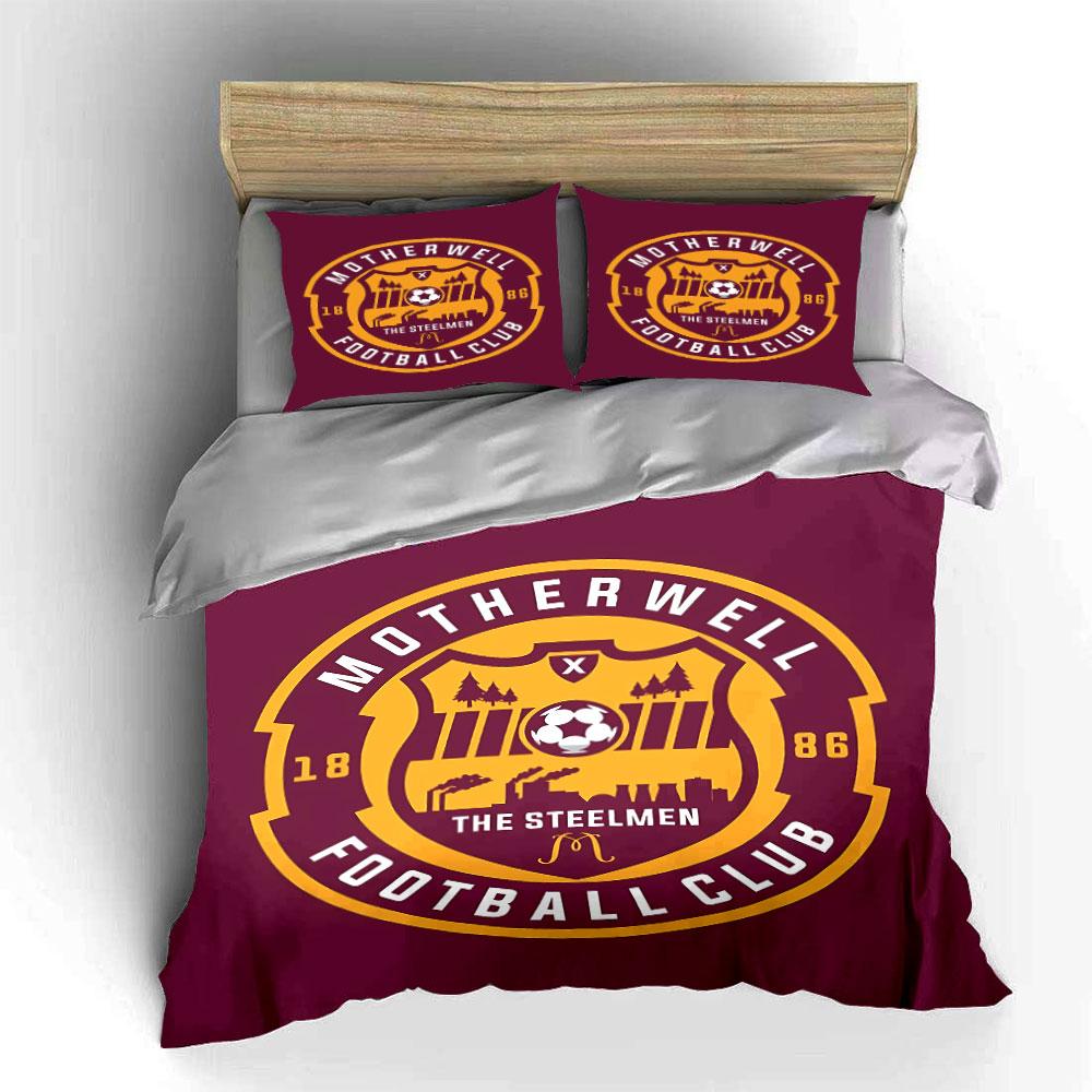 Football Club Logo Bedding Set Bedding Duvet Cover Set Duvet Cover Pillowcases (1 * Duvet Cover 2 * Pillowcases, without duvet insert)