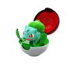 6 styles Pokemon Figure Bulbasaur Eevee Charmander Meowth Squirtle Pikachu action Pokeball elf Ball Toy action Doll kids gift