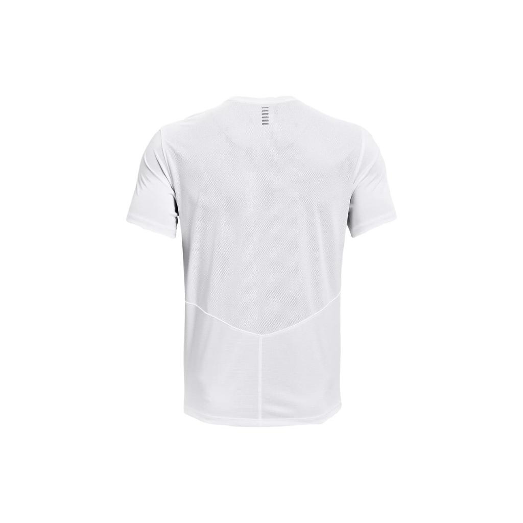 Under Armour UA Speed ​​Stride 2.0 Solid Crew Neck Футболка с коротким рукавом Мужские топы Белые 1369743-100