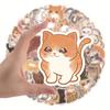 60Pcs Cat Sticker Cartoon Pattern Waterproof Adorable Decorative Water Bottle Laptop Skateboard Cat Sticker Reward Gift
