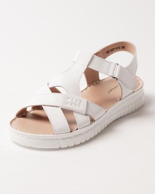 Босоножки на платформе Lifexpert 2097010 36 белые кожа