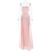 eBay's new banquet style evening dress dress, sexy Spice Girl halter strap temperament dress