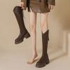 Thick Soled Long Boots High Cut Knight Boots Autumn New Style Thick Heel