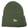 [New Era] МИЛИТАРИ ПАТЧ МИЛИТАРИ ВЯЗАНАЯ ШАПКА, Армейский Зеленый