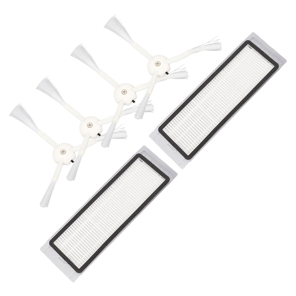 Набор вакуумных фильтров и боковых щеток Эффективная уборка Оптимальная производительность Долгий срок службы АБС-пластик Резина для S50 S51