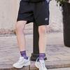 Skechers Однотонные Шорты Повседневные Прямые с Логотипом Женские шорты Угольно-Черный L122W057-0018