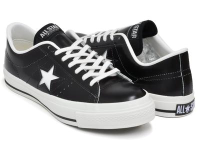 Converse ONE STAR J в 32346511 US [Сделано в Японии] ЧЕРНЫЙ/БЕЛЫЙ 23.0(4 часа)