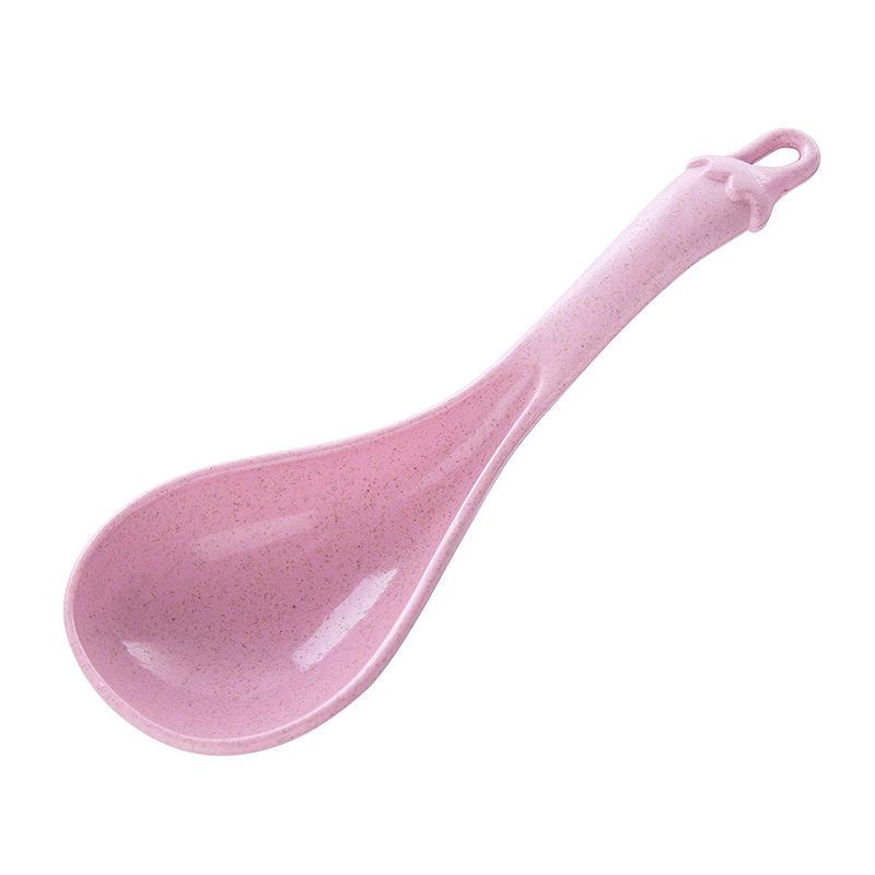 Модный унисекс 1 шт суп благовония пшеница круглая столовая посуда каша соломенная ложка