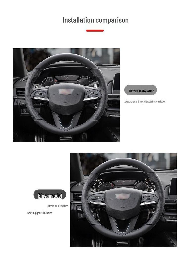 Premium Carbon Fiber Paddle Shifters for Cadillac CT5 - T-carbon Compatible