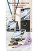Чехол из ПУ-кожи для Galaxy Z Flip7 с гальванизированным кольцом и ремешком - Защитный чехол в стиле «Аромат»