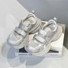 Summer Hollow Mesh Dad Shoes Women's Thick-soled Ultra-light Velcro Breathable Sportswear and Casual Sandals Are Trendy