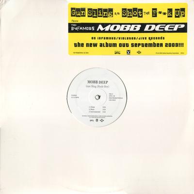 12-дюймовая пластинка MOBB DEEP - Gun Sling (Грубый мальчик) / Выстрел The F** STFU1R Печально известный альбом 2003 года США Рэп и Хип-хоп/R&B Б/У