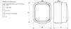B2 No Switch Light, Bell N/T White - E+9001557