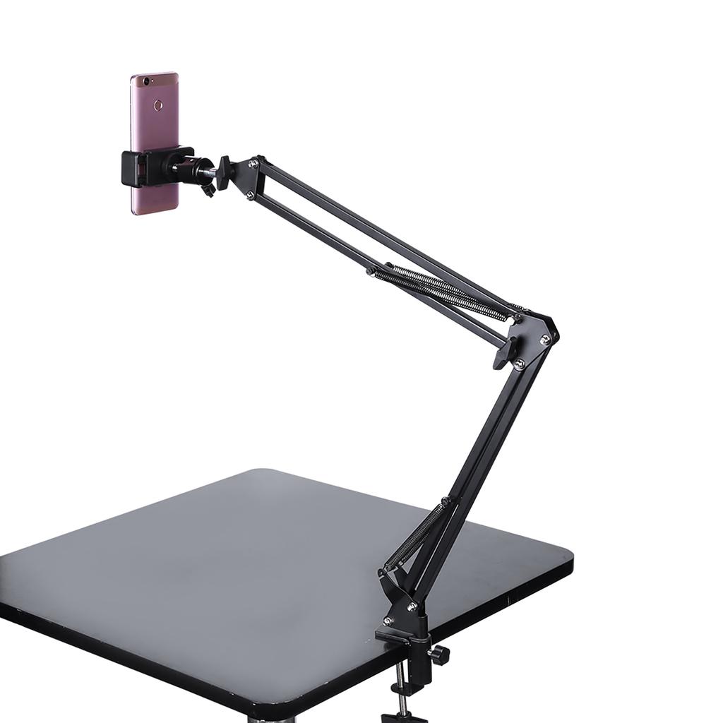Flexible Universal Long Arm 360 Rotation Lazy Mount Mobile Phone Holder for Bed Desk