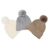 Wool Hat Autumn and Winter Braid Striped Plaid Ear Protection Warm Hat Imitation Mink Knitted Hat Women