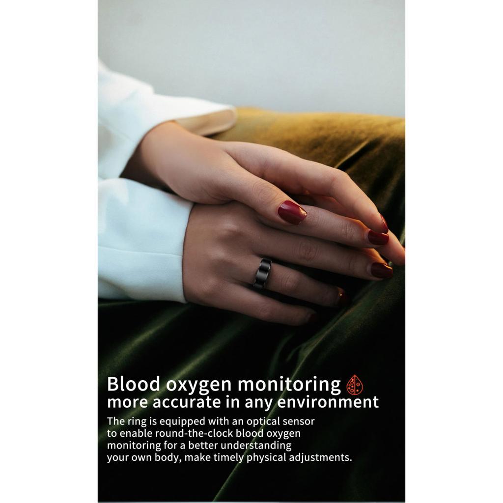 Новое смарт-кольцо R6, пульс, уровень кислорода в крови, артериальное давление, сон, калории, здоровье, многоязычный фитнес-трекер