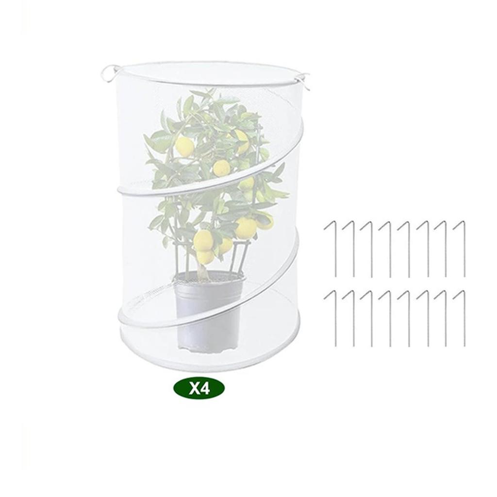 Садовый каркас для растений – Складная сетчатая крышка, сетка для защиты растений от насекомых и животных