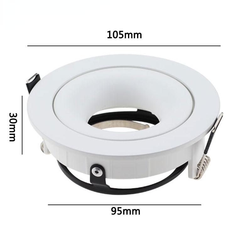 Joyinled 1/5/10 GU10 MR16 Светодиодный точечный светильник Регулируемый встраиваемый потолочный светильник для домашнего декора осветительный прибор
