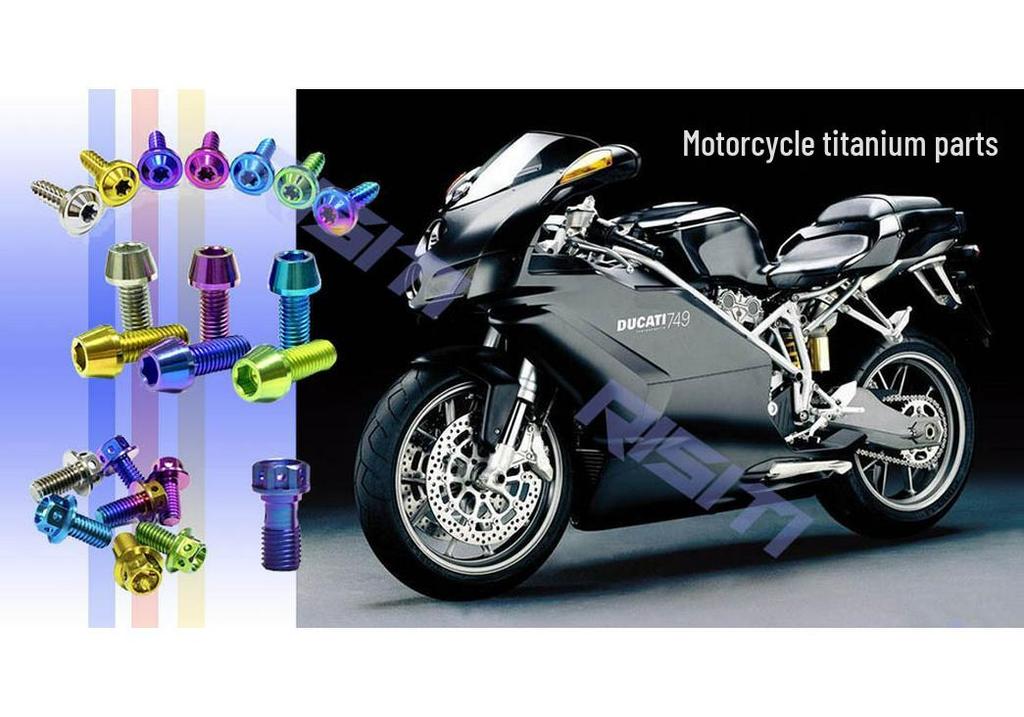 Масляная крышка из титанового сплава для Ducati, Suzuki, Yamaha, Kawasaki (TC4)