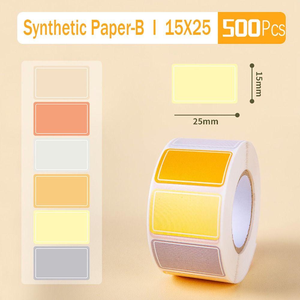 Waterproof Label Stickers Self-adhesive Tag Sticker Portable Writable Sticker