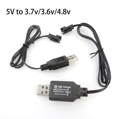 5 В до 3,6 В 3,7 В 3,8 В 250 мА NiMh/NiCd аккумулятор USB кабель для зарядного устройства SM 2P передняя вилка для дистанционного управления автомобильное USB зарядное устройство игрушка