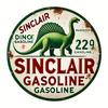 Металлический знак Sinclair Dino Gasoline, классический настенный декор в деревенском стиле на нефтяную и автомобильную тематику, коллекционный антикварный винтажный алюминий