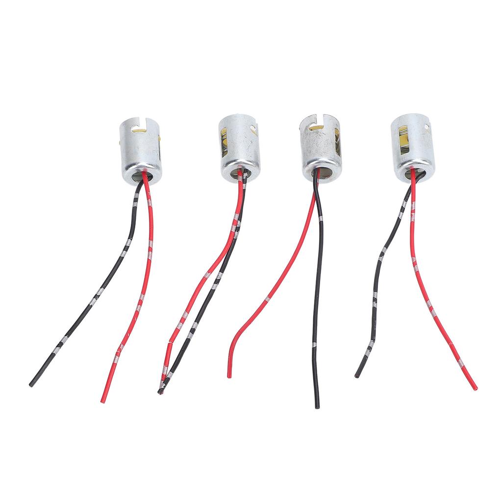 4pcs LED Bulbs Socket Holder Waterproofing Car Light Bulb Socket Adapter for Create New Turn Signal Lights Brake Light