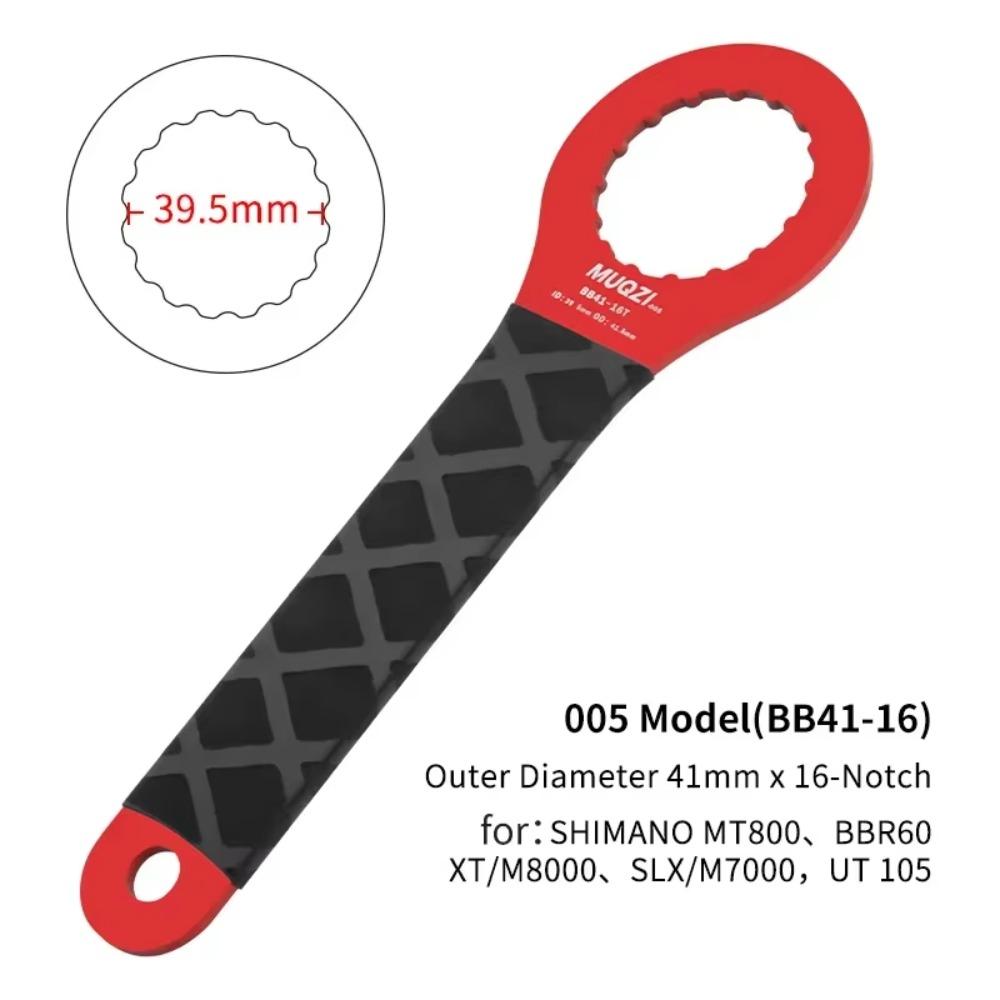 Soft Grib Bottom Brackets Wrench 39/41/44/46/49/52mm Bottom Bracket Tool BB Wrench MTB Bike
