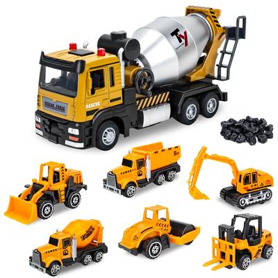 Tcvents Working Car Toy Tomica Construction Site Construction Vehicle Car Toy Set Work Vehicle Toy Sandbox Car Toy Sandbox Play Set Parking Lot