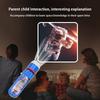Children Christmas Projector Flashlight Cute Cartoon Animal Letter Fruit Early Education Story Fun Projector Toy