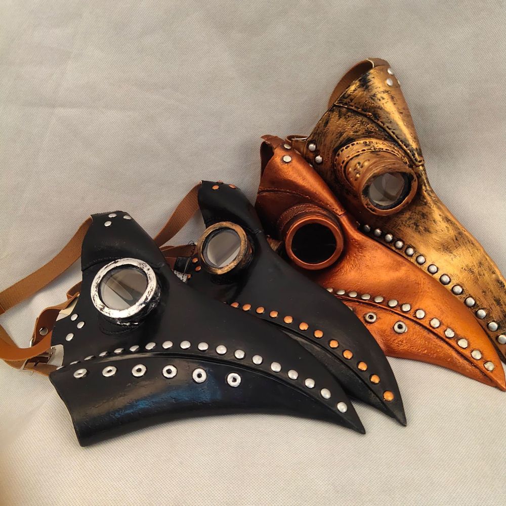 Для Женщин Мужчин Хэллоуин Страшные Маски Маска Доктора Птицы Средневековая Стимпанк Маска Вечеринка Косплей Реквизит