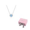 Swarovski Cubic Zirconia Necklaces Womens Blue