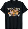 Zoo Days Животные Группа Графическая Футболка Мужская Повседневная С Круглым Вырезом Хлопковая Футболка