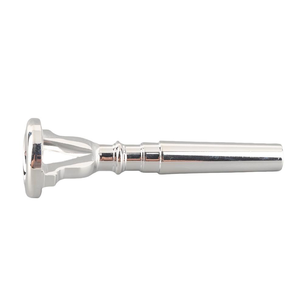 Brass Mouthpiece Trainer Silver Trumpet Mouthpieces Durable Brass Accessories  For Brass Players